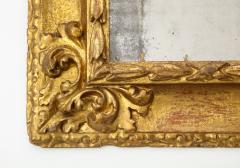 Baroque Carved and Gilded Reverse Profile Spanish Mirror - 756407