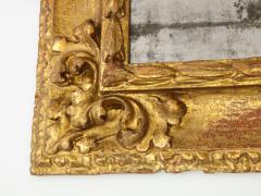 Baroque Carved and Gilded Reverse Profile Spanish Mirror - 756412