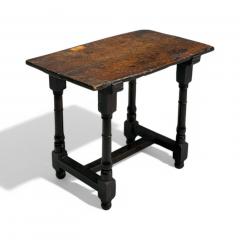 Baroque Continental Oak Rustic Side Table 17th C  - 4059562