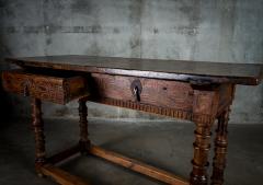 Baroque Inlaid Wood Table - 616273