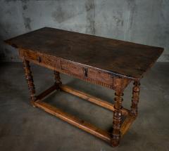 Baroque Inlaid Wood Table - 616274