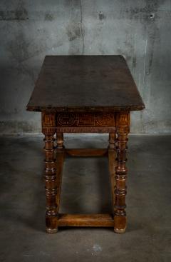 Baroque Inlaid Wood Table - 616276