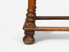 Baroque Oak Console or Center Table France 18th C  - 4250166