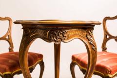 Baroque Revival Seating Set with Tea Table Austria circa 1870 - 3468056