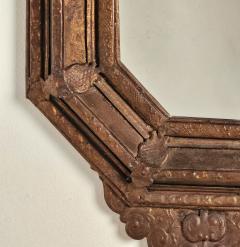 Baroque Style 19th Century Dutch Copper Repouss Mirror - 3562748