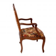 Baroque Walnut Armchair Italy circa 1770 - 1735011