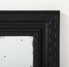 Baroque carved ebonized frame Northern Italy Circa 1800  - 4181985