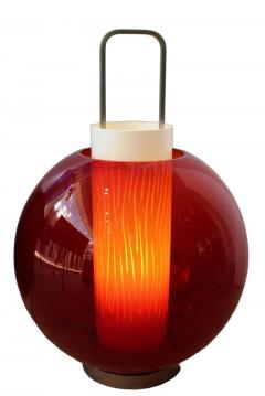 Barovier Toso Red Lanterna Lamp by Barovier Toso - 4589574