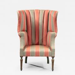 Barrel Back Wing Chair - 475546