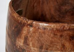 Barrel Carved from Solid Wood Block - 4462181