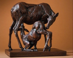 Bart Walter Elk and Calf - 3030166