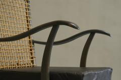 Bas Van Pelt Bas van Pelt Lounge Chair in Solid Wood and Rope The Netherlands 1940s - 4467931