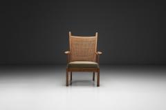 Bas Van Pelt Cane Back Armchair by Bas van Pelt Attr The Netherlands 1940s - 4604048