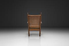 Bas Van Pelt Cane Back Armchair by Bas van Pelt Attr The Netherlands 1940s - 4604053