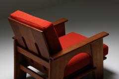 Bas Van Pelt Dutch Oakwood Lounge Seating set by Bas Van Pelt 1940s - 1982552