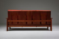 Bas Van Pelt Dutch Oakwood Modernist Lounge Sofa by Bas Van Pelt 1940s - 1982555