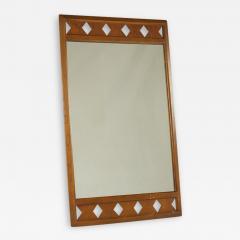 Basic Witz Mid Century Walnut Mirror - 2367533