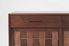 Basket Weave Credenza by Edward Wormley for Dunbar C 1960s - 2802662