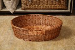 Basketweave Oval Pet Bed - 2676881