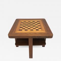 Bauhaus Chess Table Walnut and Maple Germany circa 1930 - 955123