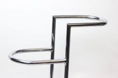 Bauhaus Chrome and Cast Iron Umbrella Stand Germany - 2239117