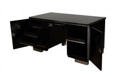 Bauhaus Desk Black and Chrome Germany circa 1930 - 1015236