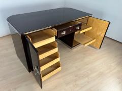 Bauhaus Desk by Erich Dieckmann Rosewood Lacquer Maple Germany circa 1925 - 4214387