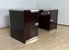 Bauhaus Desk by Erich Dieckmann Rosewood Lacquer Maple Germany circa 1925 - 4214389