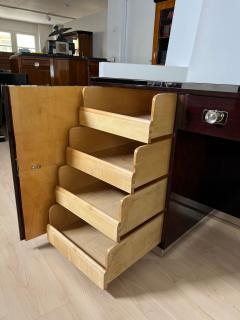 Bauhaus Desk by Erich Dieckmann Rosewood Lacquer Maple Germany circa 1925 - 4214396