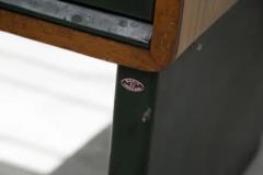 Bauhaus Desk in wood and iron - 3843022