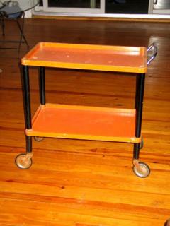 Bauhaus Era Bar Tea Cart - 4091186
