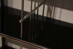 Bauhaus Etagere Black and Chrome Germany circa 1930 - 1015490