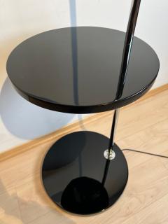 Bauhaus Floor Lamp Nickel Plated and Black Lacquer Germany circa 1930 - 2404992