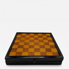 Bauhaus Games Box Chess Nine Mens Morris and Backgammon Germany circa 1920 - 4648160