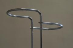 Bauhaus Style Umbrella Stand in Crome Plated Brass 1960s - 4582334