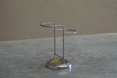 Bauhaus Style Umbrella Stand in Crome Plated Brass 1960s - 4582369
