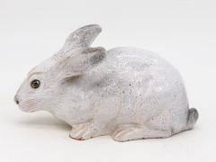 Bavent Ceramic Hare or Rabbit Model French 1890s - 3606258