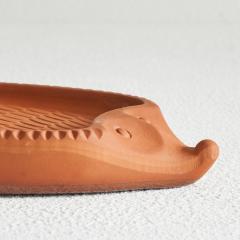 Bay Keramik Midcentury Hedgehog Bowl in Terracotta - 4608977
