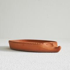 Bay Keramik Midcentury Hedgehog Bowl in Terracotta - 4608994