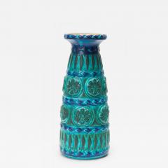 Bay Keramik West German Mid Century Banded Medallion and Diamon Desgin Multi Ton - 4700824