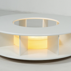 Bazaar Round Coffee Table By Superstudio For Giovanetti 1968 - 4361949