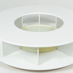 Bazaar Round Coffee Table By Superstudio For Giovanetti 1968 - 4362007