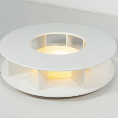 Bazaar Round Coffee Table By Superstudio For Giovanetti 1968 - 4362027