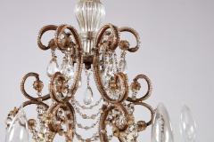 Beaded Scrollwork Chandelier - 4223101