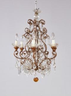 Beaded Scrollwork Chandelier - 4223104