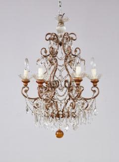 Beaded Scrollwork Chandelier - 4223106