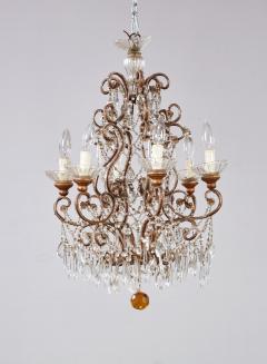 Beaded Scrollwork Chandelier - 4223108