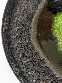 Beatrice Beato Wood Ceramic Bowl with Bespoken Volcanic Glaze by Beatrice Wood - 4779060