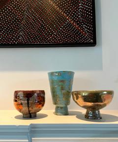 Beatrice Beato Wood Ceramic Lusterware Bowl with Metallic Glaze by Beatrice Wood - 2231652
