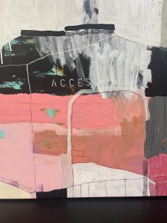 Beatriz Cota Painting ACCESS Mixed Media on Canvas - 4361490
